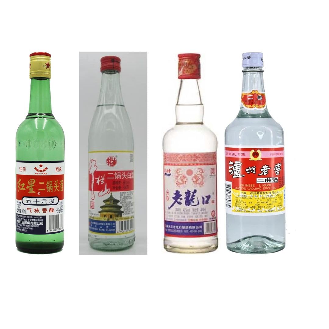 特制　二鍋頭酒500ml Amazon.co.jp: 特制 紅星 二鍋頭酒（アルコードシュ） 56度